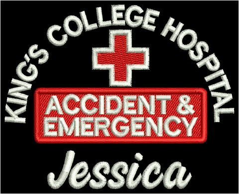 Accident and emergency logo on Softshell Jacket
