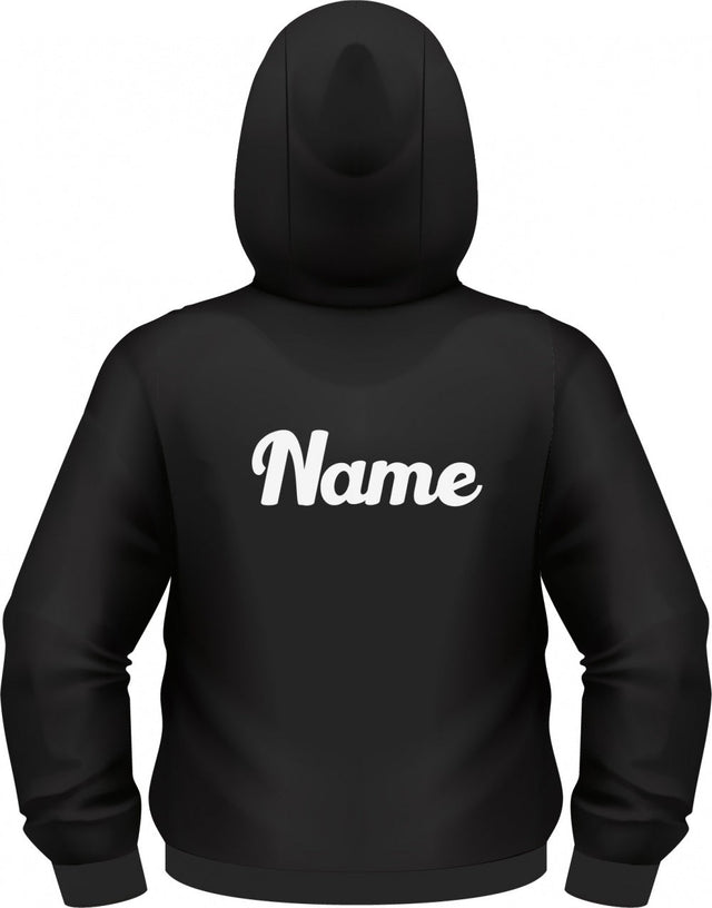 Back of the Kids Zip Up Hoodie