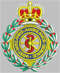 West Midlands Ambulance Fleece jacket Logo