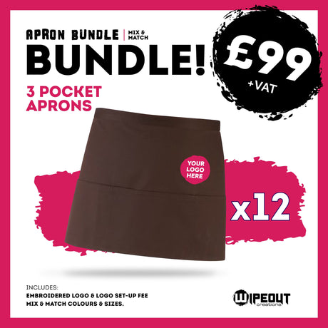 3 Pocket Waist Apron Bundle