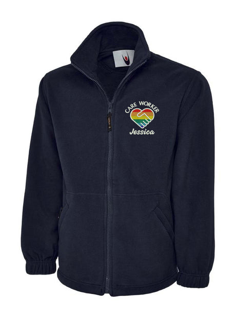 Care Worker Fleece Jacket Navy