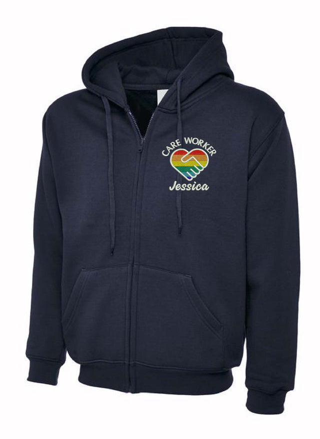 Care Worker Hoodie Navy