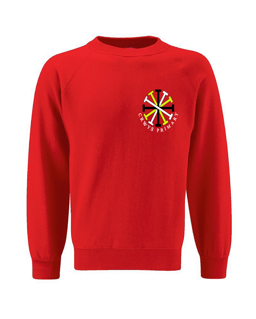 School sweatshirts with clearance logo