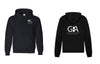 Front and back of GCS Hoodie