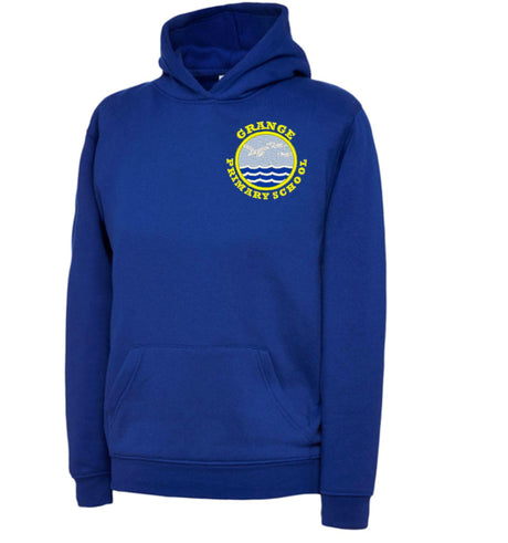 Grange Primary School Value Hoodie Blue
