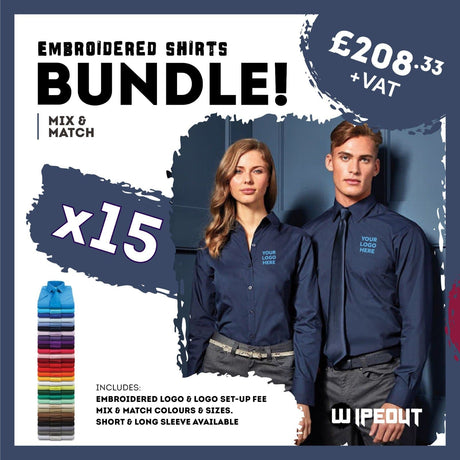 Long Sleeve Dress Shirt Bundle