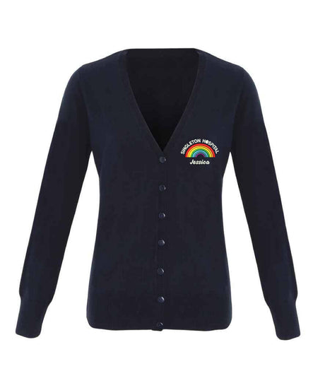 Rainbow Cardigan Navy