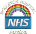 NHS Rainbow Logo Bodywarmer
