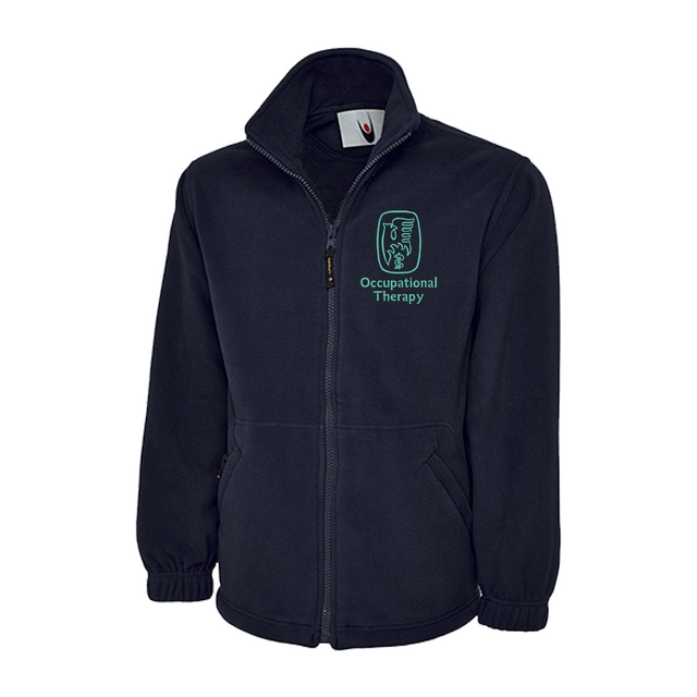 Occupational Therapy Fleece Jacket Navy