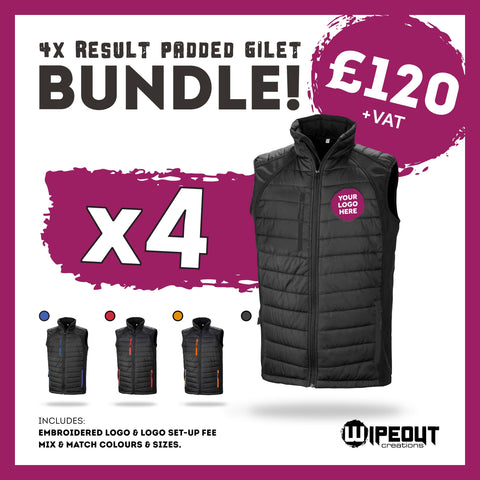 Result Padded Gilet Bundle