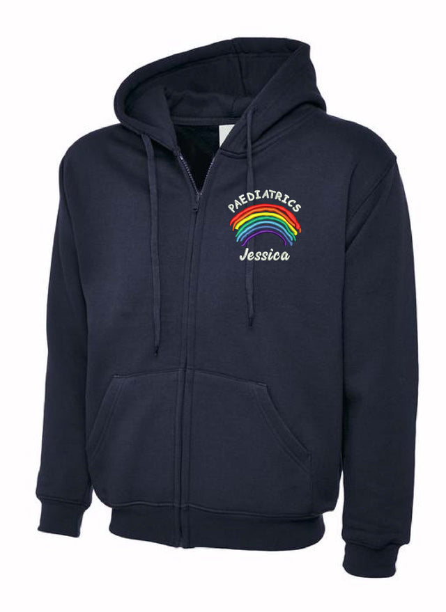 Paediatrics Rainbow Hoodie Navy