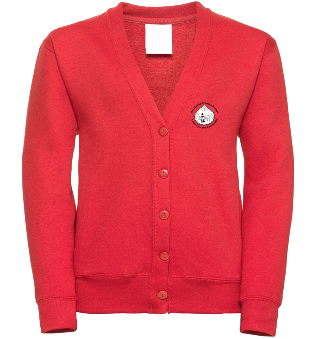 Red Penclawdd Primary School Cardigan