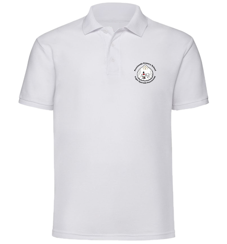 White Penclawdd Primary School Polo Shirt