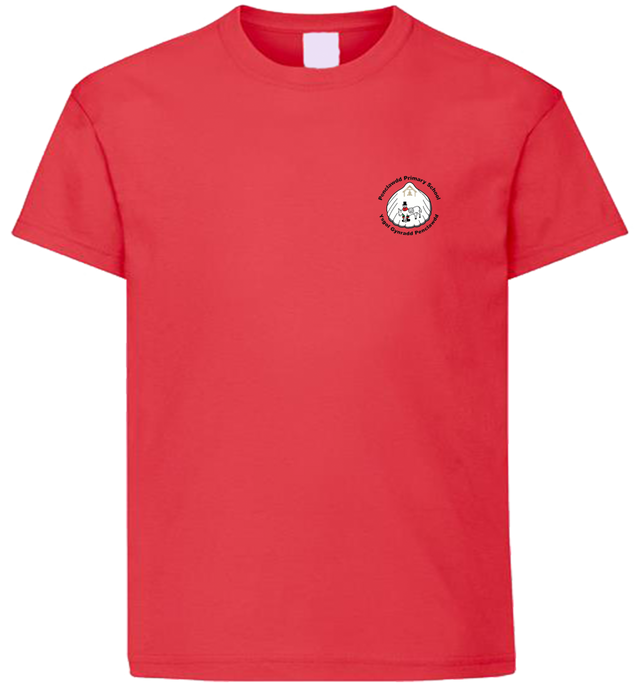 Red Penclawdd Primary School T-shirt