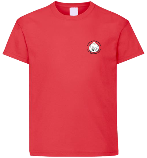 Red Penclawdd Primary School T-shirt