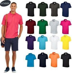 Personalised Polo Shirts in different colour options