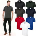 Embroidered Logo Polo Shirts different Colour Options