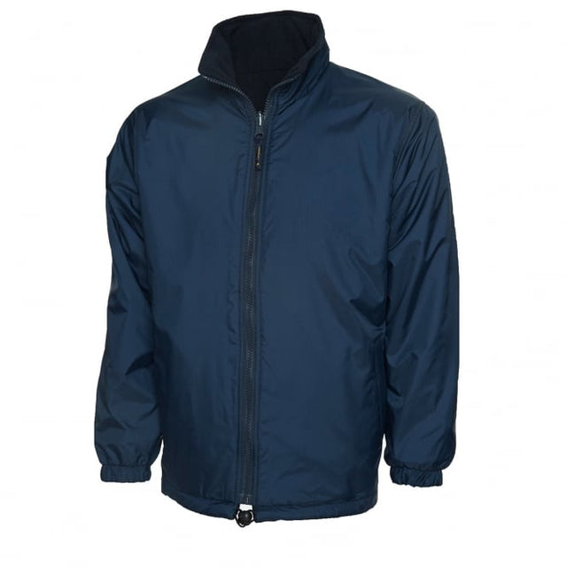 Plain Waterproof Jacket Navy