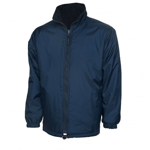 Plain Waterproof Jacket Navy