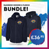 Rainbow Hoodie & Fleece Bundle