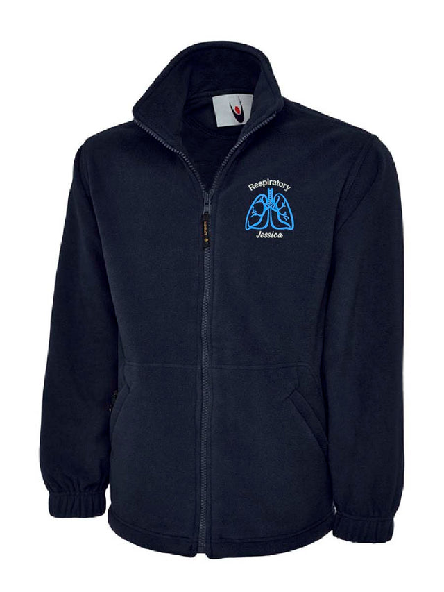 Respiratory Fleece Jacket Navy
