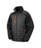 Men's Padded Jacket with orange zippers