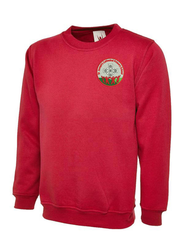 St. Joseph's Cathedral Primary School Sweatshirt Red