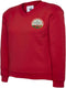 Red St. Joseph's Cathedral Primary School v-neck Sweatshirt