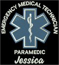 NHS Paramedic Fleece Jacket Logo