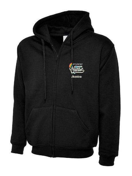 Student Nurse Hoodie Black