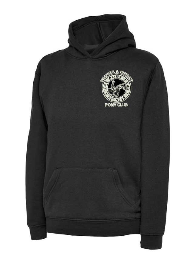 Pony Club Hoodie with a pony club logo