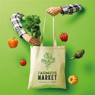 Farmers Market Customised Tote Bags