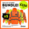 Hi-vis Zip Hoodie Package Bundle