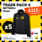 Workwear Softshell Jackets x5 Trade Pack