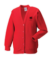 Red Ysgol Castell Nedd School Cardigan